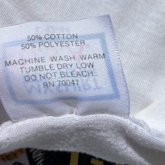 Vintage Grandma Teddy Bear Single Stitch White Graphic Tee Shirt Size Large - Picture 4 of 8